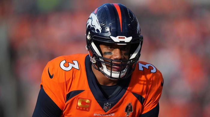 Denver Broncos quarterback Russell Wilson